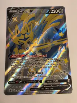 Zacian V (Shiny) SWSH292 SWSH: Sword & Shield Promo Cards Holo - Image 1