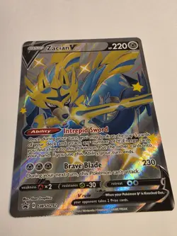Zacian V (Shiny) SWSH292 SWSH: Sword & Shield Promo Cards Holo - Image 2