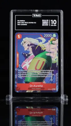 Dr.Kureha OP08-015 Parallel (Rare) Two Legends ONE PIECE Card TAG 10 - Image 1
