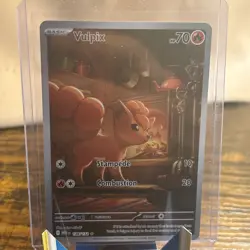 Pokemon TCG Vulpix 138/132 2025 Mega Evolution Illustration Rare Card - NM - Image 1