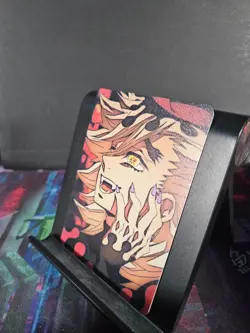Doma / Douma Upper Moon Demon Slayer Custom Textured Art Card Anime Manga NM - Image 2