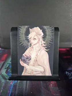 Doma / Douma Upper Moon Demon Slayer Custom Textured Art Card Anime Manga NM - Image 1