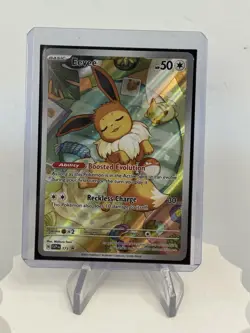 Pokemon Eevee TCG Card Holo Basic Boosted Evolution Promo - Image 1
