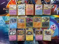 Pokemon Card Lot Fire Promos Gengar Sealed Build & Battle Decks 1st Place Card - Image 1