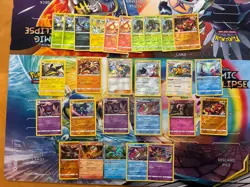 Pokemon Card Lot Fire Promos Gengar Sealed Build & Battle Decks 1st Place Card - Image 2