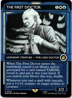 The First Doctor (Showcase) - FOIL - Universes Beyond: Doctor Who - 552 NM - Image 1