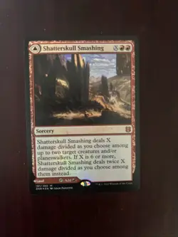 Shatterskull Smashing Zendikar Rising Foil MTG NM - Image 1