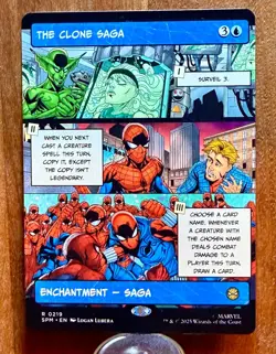Rare ,0219 The Clone Saga BORDERLESS PANEL Marvel's Spider-Man NM Magic, Regular - Image 1