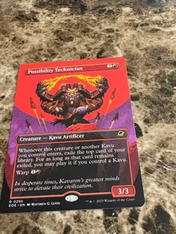 POSSIBILTY TECHNICIAN Magic MTG Edge of Eternities Borderless - Image 1