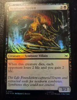 Symbiote Spawn 0011 Foil Common Spider-Man Magic: The Gathering - Image 1