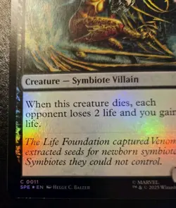 Symbiote Spawn 0011 Foil Common Spider-Man Magic: The Gathering - Image 4