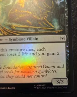 Symbiote Spawn 0011 Foil Common Spider-Man Magic: The Gathering - Image 5