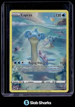 2023 POKEMON SWORD & SHIELD CROWN ZENITH #GG05/GG70 LAPRAS GALARIAN GALLERY - Image 1
