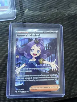 Pokemon Mega Evolution Acerola's Mischief English #165/132 NM - Image 1