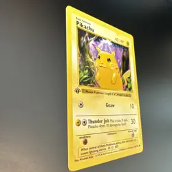 Pokemon Shadowless 1st Edition Base Set Pikachu Yellow Cheeks WOTC MINT NM - Image 3