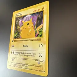 Pokemon Shadowless 1st Edition Base Set Pikachu Yellow Cheeks WOTC MINT NM - Image 4