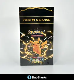 POKEMON TCG SCARLET & VIOLET PALDEAN FATES SEALED BOOSTER BUNDLE DISPLAY - Image 1