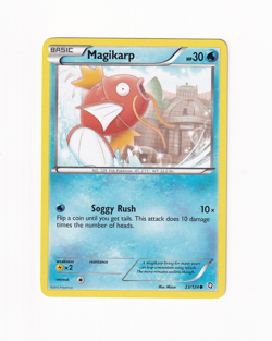 Magikarp 23/124 Dragons Exalted 2012 Regular Non Holo Pokemon Light Played LP - Image 1