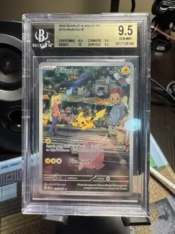 Pokemon Pikachu IR Full Art Holo 173/165 Scarlet & Violet 151 - BGS 9.5 Gem Mint - Image 1