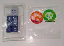Pokemon TCG Dice - Silver Tempest Build and Battle Dice And Poison Burn Markers - Image 1