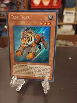 Test Tiger LCGX-EN242 1st ED Secret Rare LP - Image 1