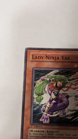 Structure Deck: Lord of the Storm #SD8-EN011 Lady Ninja Yae 1st Edition - Image 2