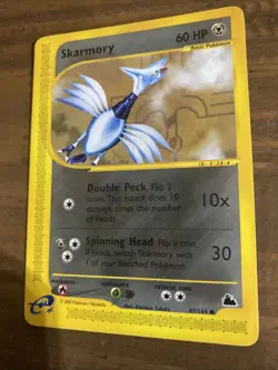 Skarmory 97/144 NM Skyridge e-series 2003 vintage Near Mint Pokemon Card ereader - Image 4