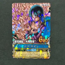 M1491 Nico Robin C213 Japanese One Piece Berry Match Carddass Card 2008 - Image 1