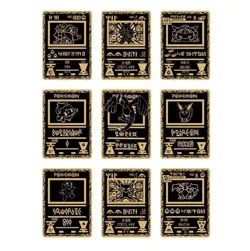 Black Gold Ancient Mew Metal Pokemon Card Collector's Edition - Image 1