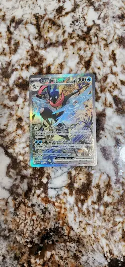 Greninja EX 132 Scarlet & Violet Promo Holo Card (NM Condition) - Image 1