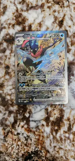 Greninja EX 132 Scarlet & Violet Promo Holo Card (NM Condition) - Image 2