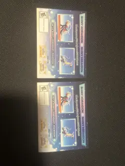 1x Pokemon Shiny Koraidon or Miraidon CODE CARD Gamestop ebgames - SENT FAST - Image 1