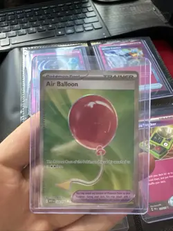 Pokemon TCG Air Balloon 166/132 Mega Evolution Nm Secret Rare Card - Image 1