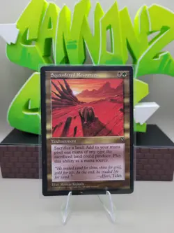 MTG: Squandered Resources Card Regular Visions 1996 (2) - Image 1