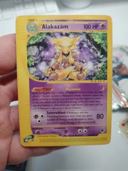 Alakazam 33/165 Non Holo Rare Expedition Pokemon Card 2002 - Image 1