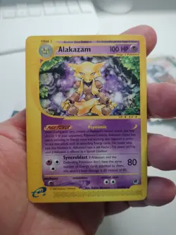 Alakazam 33/165 Non Holo Rare Expedition Pokemon Card 2002 - Image 2