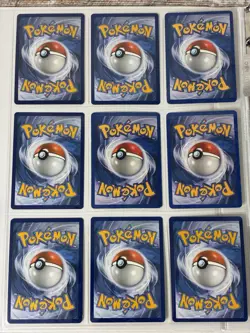 Pokemon Card Collection Binder Lot 5 Pages Holo Modern LP/NM Vintage HP/MP - Image 3
