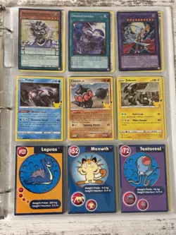 Pokemon Card Collection Binder Lot 5 Pages Holo Modern LP/NM Vintage HP/MP - Image 3