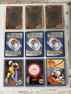 Pokemon Card Collection Binder Lot 5 Pages Holo Modern LP/NM Vintage HP/MP - Image 4