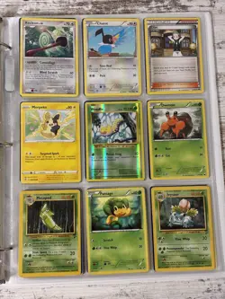 Pokemon Card Collection Binder Lot 5 Pages Holo Modern LP/NM Vintage HP/MP - Image 5