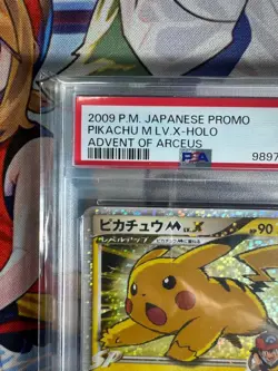 PSA 9 Pokemon Card Pikachu M Movie LV.X: Promo [DPt-P 043/DPt-P] - Image 2