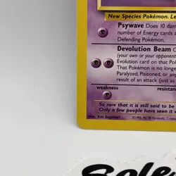 MEW #8 2000’s Pokemon League BLACK STAR PROMO Non Holo Vintage Card - Image 3