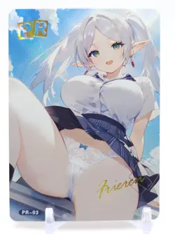Secret Words - Anime Waifu PR Trading Card - Image 1