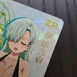 The Seven Deadly Sins Elizabeth Liones K1 Dream Goddess Otaku ZR Foil Card S80 - Image 3