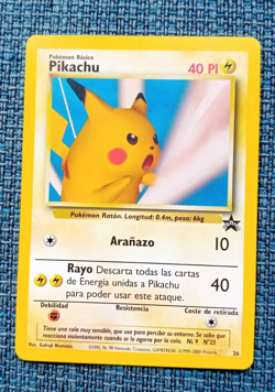 Pokemon 26 Pikachu World Collection 2000 Spanish Pokemon Card Near Mint - Image 1