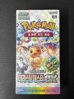 KOREA POKEMON Terastal Festival EX Prismatic card 1 box NEW (Korean ver.) - Image 1