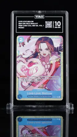 One Piece Card Game Love-Love Mellow ST03-017 C Best Promo Foil Card TAG 10 - Image 1