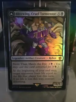 Blitzwing, Cruel Tormentor Universes Beyond: Transformers Foil - Image 1