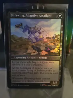 Blitzwing, Cruel Tormentor Universes Beyond: Transformers Foil - Image 2