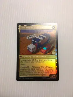 MTG Ultra Magnus, Tactician Transformers Foil NM - Image 2